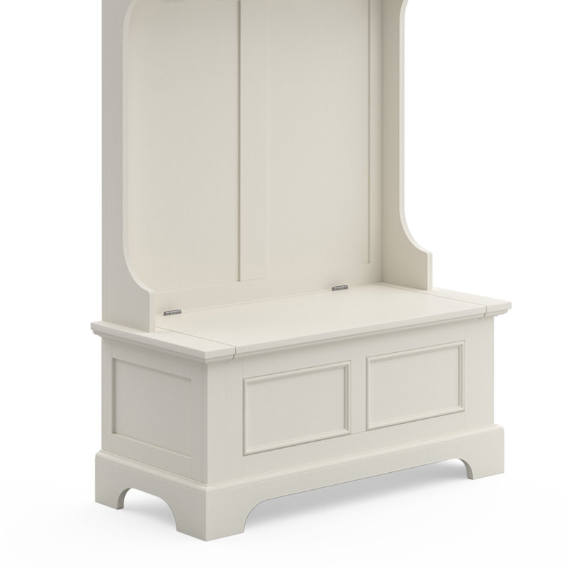 Three Posts™ Patricia Hall Tree 40'' Wide with Bench & Reviews Wayfair